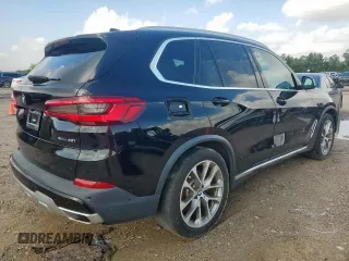2019 BMW X5 xDrive40i with VIN 5UXCR6C54KLL35873, listed as a Copart auction lot 64989745 with 129,538 mi miles and Salvage title. Bid and sale history available at DreamBid. Image 3.