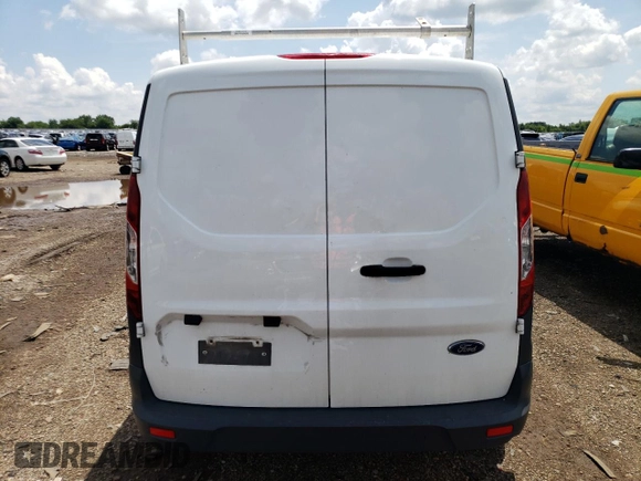 2017 Ford Transit Connect XL with VIN NM0LS6E79H1300557, listed as a Copart auction lot 58524483 with 62,419 mi miles and Salvage title. Bid and sale history available at DreamBid. Image 6.