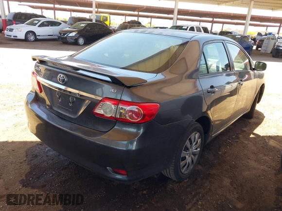 2012 Toyota Corolla L with VIN 2T1BU4EE8CC908683, listed as a IAAI auction lot 42122406 with 170,335 mi miles. Bid and sale history available at carsss.com. Image 4.