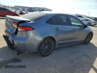 2024 Toyota Corolla SE with VIN 5YFS4MCE8RP197501, listed as a Copart auction lot 45328175 with 9,942 mi miles and Salvage Title. Bid and sale history available at DreamBid. Image 3.