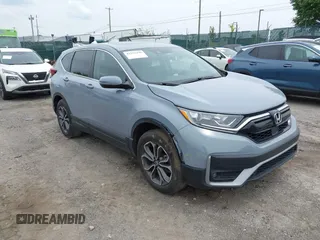 2021 Honda CR-V EX with VIN 2HKRW2H57MH647036, listed as a IAAI auction lot 42352290 with 61,452 mi miles and . Bid and sale history available at DreamBid. Image 1.