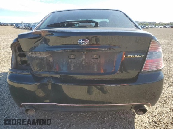 2003 Subaru Legacy with VIN BL5006643, listed as a Copart auction lot 61343725 with 171,642 mi miles and Salvage title. Bid and sale history available at DreamBid. Image 6.