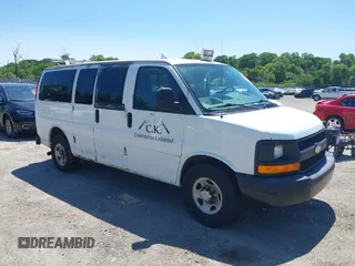 2008 Chevrolet City Express Cargo z VIN 1GNHG35K281223762, wystawiony jako IAAI lot #42411164 z przebiegiem 190 225 mil mil oraz . Historia ofert i sprzedaży dostępna na DreamBid. Obrazek 1.