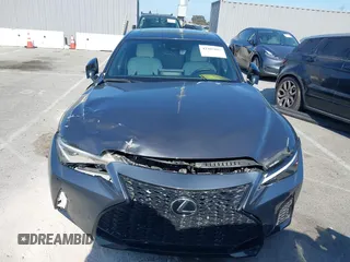 2021 Lexus IS 350 F Sport with VIN JTHGZ1B28M5047647, listed as a IAAI auction lot 42485887 with 27,544 mi miles and . Bid and sale history available at DreamBid. Image 12.