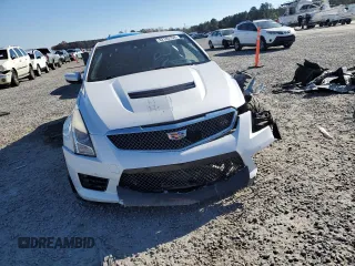 2016 Cadillac ATS-V with VIN 1G6AN1RY9G0100034, listed as a Copart auction lot 82102764 with Not Provided miles and Salvage Title. Bid and sale history available at carsss.com. Image 5.
