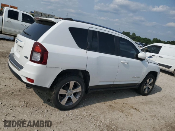 2017 Jeep Compass High Altitude with VIN 1C4NJCEB7HD156023, listed as a Copart auction lot 60522455 with 115,520 mi miles and Clean title. Bid and sale history available at DreamBid. Image 3.