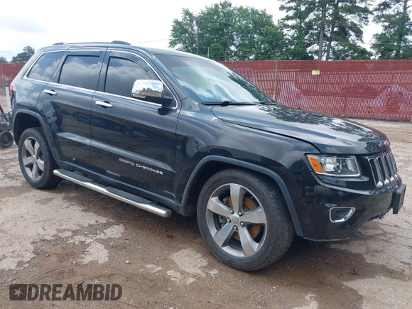 2014 Jeep Grand Cherokee Limited with VIN 1C4RJFBT7EC417586, listed as a IAAI auction lot 42415849 with 133,267 mi miles and . Bid and sale history available at DreamBid. Image 1.