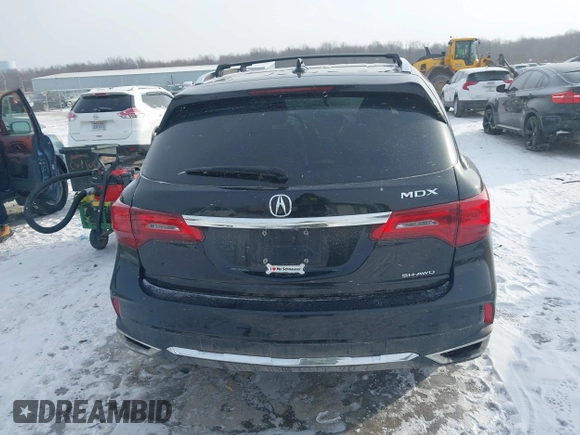 2018 Acura MDX Advance with VIN 5J8YD4H85JL029021, listed as a IAAI auction lot 41376977 with Not Provided miles and . Bid and sale history available at carsss.com. Image 16.