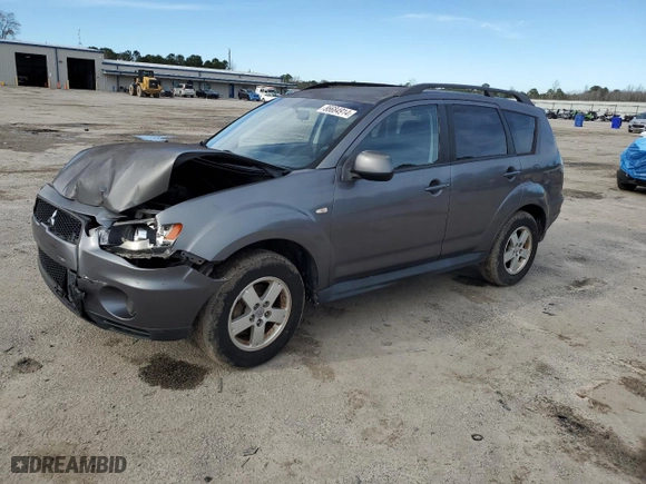 2010 Mitsubishi Outlander ES with VIN JA4AS2AW2AZ004118, listed as a Copart auction lot 86684914 with 110,278 mi miles and Salvage Title. Bid and sale history available at carsss.com. Image 1.