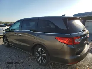 2018 Honda Odyssey Elite with VIN 5FNRL6H98JB087489, listed as a Copart auction lot 51930205 with 149,595 mi miles and Salvage Title. Bid and sale history available at DreamBid. Image 2.