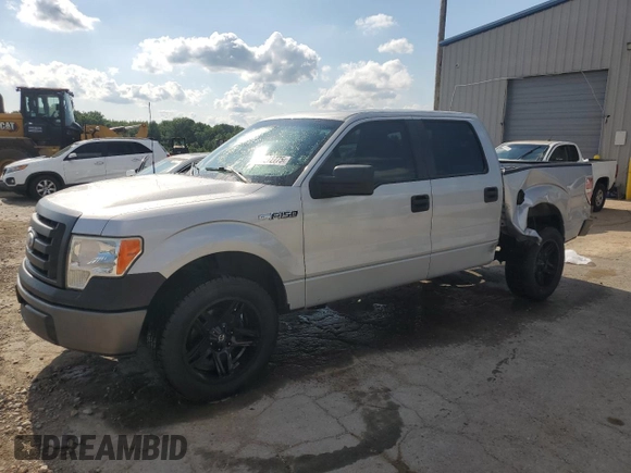 2009 Ford F-150 XL with VIN 1FTRW12WX9FB19889, listed as a Copart auction lot 60272775 with 155,783 mi miles and Salvage title. Bid and sale history available at DreamBid. Image 1.