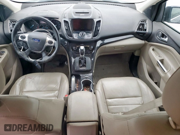 2015 Ford Escape Titanium with VIN 1FMCU0J97FUA32858, listed as a Copart auction lot 51221495 with Not provided miles and Clean title. Bid and sale history available at DreamBid. Image 8.