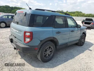 2021 Ford Bronco Sport Big Bend with VIN 3FMCR9B62MRA91007, listed as a Copart auction lot 53842295 with 59,535 mi miles and Salvage title. Bid and sale history available at DreamBid. Image 3.