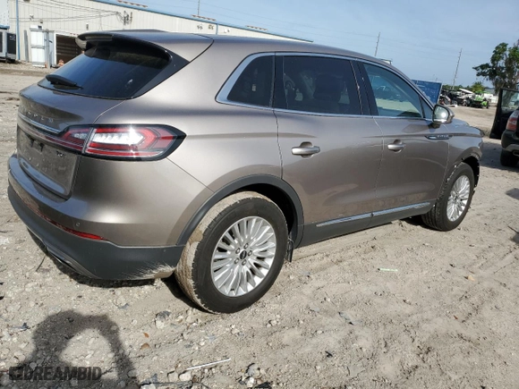 2019 Lincoln Nautilus Standard with VIN 2LMPJ6J97KBL22728, listed as a Copart auction lot 48939814 with NaN miles. Bid and sale history available at carsss.com. Image 3.