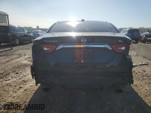 2017 Nissan Maxima S with VIN 1N4AA6AP3HC383500, listed as a Copart auction lot 58393525 with 144,812 mi miles and Salvage title. Bid and sale history available at DreamBid. Image 6.