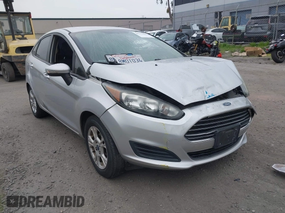 2016 Ford Fiesta SE with VIN 3FADP4BJ0GM121019, listed as a IAAI auction lot 41727967 with 87,725 mi miles and . Bid and sale history available at DreamBid. Image 1.