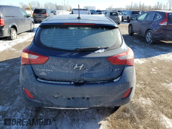2014 Hyundai Elantra GT GL with VIN KMHD25LH4EU191881, listed as a Copart auction lot 87803835 with 157,744 mi miles and Salvage Title. Bid and sale history available at carsss.com. Image 6.