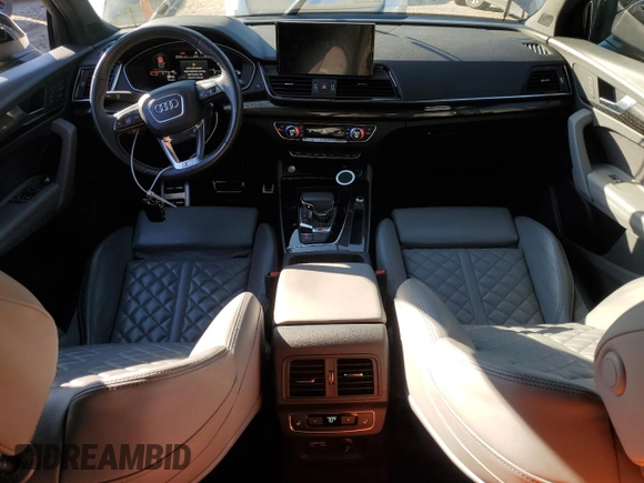 2021 Audi SQ5 with VIN WA1C4BFY4M2001182, listed as a Copart auction lot 86241244 with 36,604 mi miles and Salvage Title. Bid and sale history available at DreamBid. Image 8.