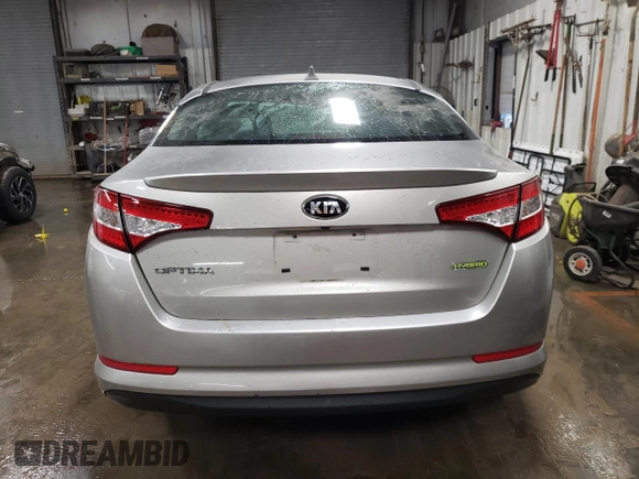 2013 Kia Optima Hybrid LX with VIN KNAGM4AD6D5060446, listed as a Copart auction lot 79533114 with 109,865 mi miles and Salvage Title. Bid and sale history available at carsss.com. Image 6.