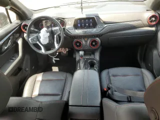 2021 Chevrolet Blazer RS with VIN 3GNKBKRS3MS507404, listed as a Copart auction lot 60249645 with 85,869 mi miles and Salvage title. Bid and sale history available at DreamBid. Image 8.
