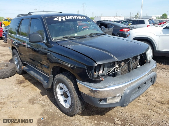 2000 Toyota 4Runner with VIN JT3GM84R1Y0063781, listed as a IAAI auction lot 42119394 with 1 mi miles. Bid and sale history available at carsss.com. Image 1.