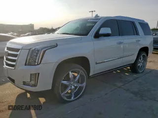 2015 Cadillac Escalade Premium z VIN 1GYS3NKJ5FR735736, wystawiony jako Copart lot #58189825 z przebiegiem 185 328 mil mil oraz Szkoda całkowita • Salvage title. Historia ofert i sprzedaży dostępna na DreamBid. Obrazek 1.