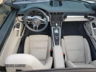 2017 Porsche 911 Carrera with VIN WP0CA2A98HS141577, listed as a Copart auction lot 43010655 with 36,759 mi miles and Salvage Title. Bid and sale history available at DreamBid. Image 8.