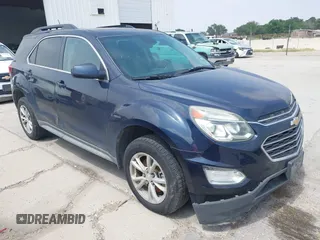 2016 Chevrolet Equinox LT z VIN 2GNALCEK1G6185420, wystawiony jako IAAI lot #42388730 z przebiegiem 118 349 mil mil oraz . Historia ofert i sprzedaży dostępna na DreamBid. Obrazek 1.