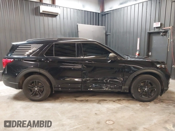 2023 Ford Explorer XLT with VIN 1FMSK8DHXPGC42017, listed as a IAAI auction lot 42009972 with 16,945 mi miles and . Bid and sale history available at DreamBid. Image 14.