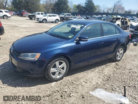 2013 Volkswagen Jetta TDI w/Premium с VIN 3VWLL7AJ1DM408026, выставлен на аукционе Copart как лот 51115825 с пробегом 98 586 миль миль и Списание • Salvage title. История ставок и продаж доступна на DreamBid. Изображение 1.