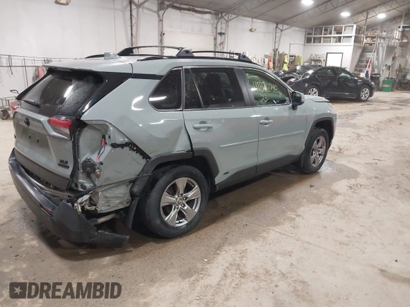 2023 Toyota RAV4 Hybrid XLE with VIN JTMRWRFV2PD572736, listed as a IAAI auction lot 41836740 with 29,519 mi miles. Bid and sale history available at carsss.com. Image 4.