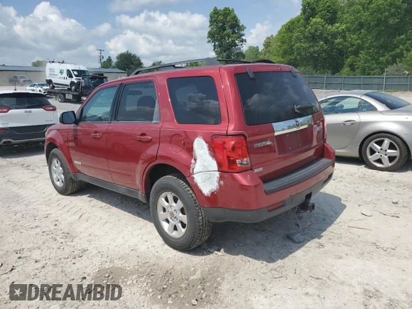 2008 Mazda Tribute Touring with VIN 4F2CZ96178KM28784, listed as a Copart auction lot 54736035 with 195,988 mi miles and Clean Title. Bid and sale history available at DreamBid. Image 2.