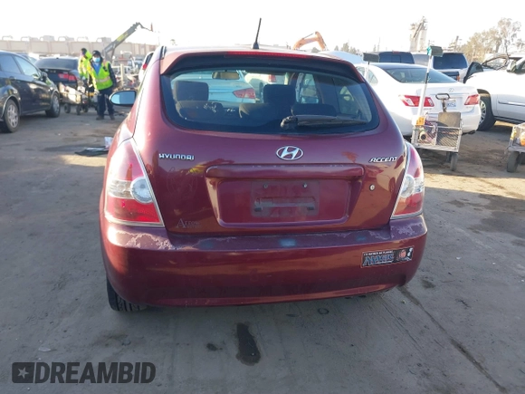 2007 Hyundai Accent SE with VIN KMHCN36C67U023704, listed as a IAAI auction lot 41631710 with 171,793 mi miles. Bid and sale history available at carsss.com. Image 16.