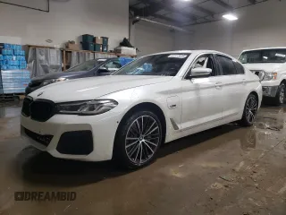 2023 BMW 5 Series 530e with VIN WBA13AG00PCM94423, listed as a Copart auction lot 41517625 with 16,339 mi miles and Salvage title. Bid and sale history available at DreamBid. Image 1.