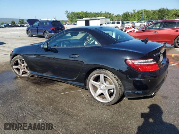 2016 Mercedes-Benz SLK 300 with VIN WDDPK3JA2GF116010, listed as a Copart auction lot 53299315 with 50,295 mi miles and Salvage Title. Bid and sale history available at DreamBid. Image 2.