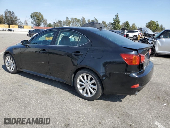 2009 Lexus IS 250 with VIN JTHBK262595103226, listed as a Copart auction lot 51625685 with 131,733 mi miles and Salvage Title. Bid and sale history available at carsss.com. Image 2.