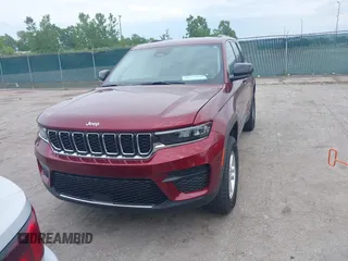 2023 Jeep Grand Cherokee Altitude with VIN 1C4RJHAG2P8108436, listed as a IAAI auction lot 42557174 with 28,015 mi miles and . Bid and sale history available at DreamBid. Image 12.