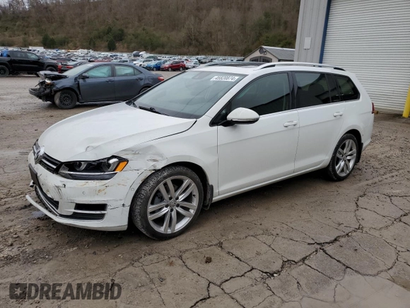 2016 Volkswagen Golf SportWagen TSI S with VIN 3VWC17AU9GM523851, listed as a Copart auction lot 45920874 with 94,924 mi miles. Bid and sale history available at carsss.com. Image 1.