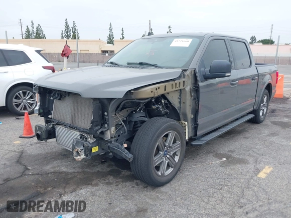 2020 Ford F-150 XL with VIN 1FTEW1C42LFA49954, listed as a IAAI auction lot 41721660 with 37,181 mi miles and . Bid and sale history available at DreamBid. Image 18.