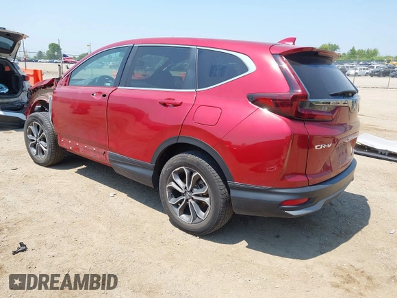 2022 Honda CR-V EX-L with VIN 2HKRW2H87NH656833, listed as a IAAI auction lot 42482299 with 49,345 mi miles and . Bid and sale history available at DreamBid. Image 3.