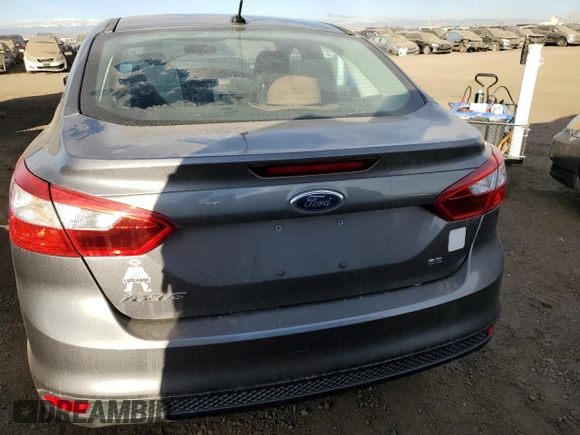 2013 Ford Focus SE with VIN 1FADP3F20DL258200, listed as a Copart auction lot 89394285 with 0 mi miles and Salvage Title. Bid and sale history available at carsss.com. Image 6.