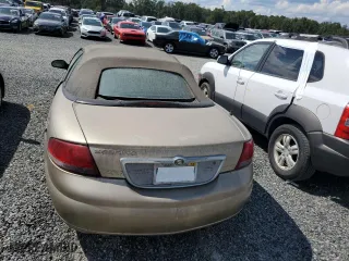 2004 Chrysler Sebring LX with VIN 1C3EL45X44N328111, listed as a Copart auction lot 74331744 with 0 mi miles and Salvage Title. Bid and sale history available at carsss.com. Image 6.