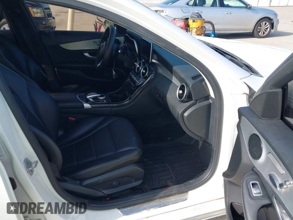 2016 Mercedes-Benz C 300 with VIN 55SWF4JB3GU098886, listed as a IAAI auction lot 42712459 with 161,900 mi miles and . Bid and sale history available at DreamBid. Image 5.