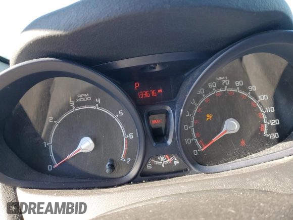2012 Ford Fiesta S with VIN 3FADP4AJ3CM219926, listed as a Copart auction lot 45347495 with 133,676 mi miles and Salvage title. Bid and sale history available at DreamBid. Image 9.