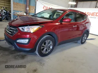 2016 Hyundai Santa Fe z VIN 5XYZU3LB7GG373891, wystawiony jako Copart lot #81058604 z przebiegiem 104 871 mil mil oraz Szkoda całkowita • Salvage title. Historia ofert i sprzedaży dostępna na DreamBid. Obrazek 1.