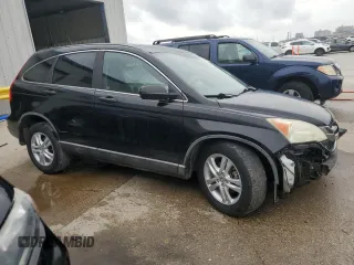 2010 Honda CR-V EX with VIN 5J6RE3H58AL005497, listed as a Copart auction lot 54269805 with 166,109 mi miles and Salvage Title. Bid and sale history available at carsss.com. Image 4.