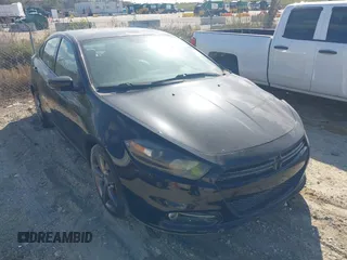 2016 Dodge Dart GT with VIN 1C3CDFEB9GD539013, listed as a IAAI auction lot 41429488 with 99,739 mi miles. Bid and sale history available at carsss.com. Image 1.