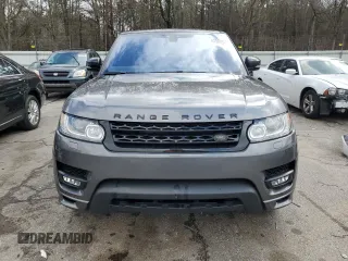2017 Land Rover Range Rover Sport HSE Dynamic with VIN SALWV2FV4HA138570, listed as a Copart auction lot 47008825 with 75,004 mi miles and Salvage Title. Bid and sale history available at carsss.com. Image 5.
