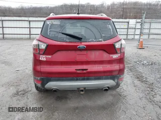 2017 Ford Escape Titanium with VIN 1FMCU9J95HUA48807, listed as a IAAI auction lot 41522636 with 218,342 mi miles. Bid and sale history available at carsss.com. Image 16.