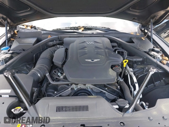 2017 Genesis G80 3.8L with VIN KMHGN4JEXHU180122, listed as a IAAI auction lot 42297360 with 60,302 mi miles and . Bid and sale history available at DreamBid. Image 10.